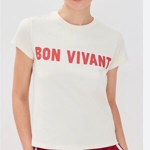 Clare V BON VIVANT tee shirt